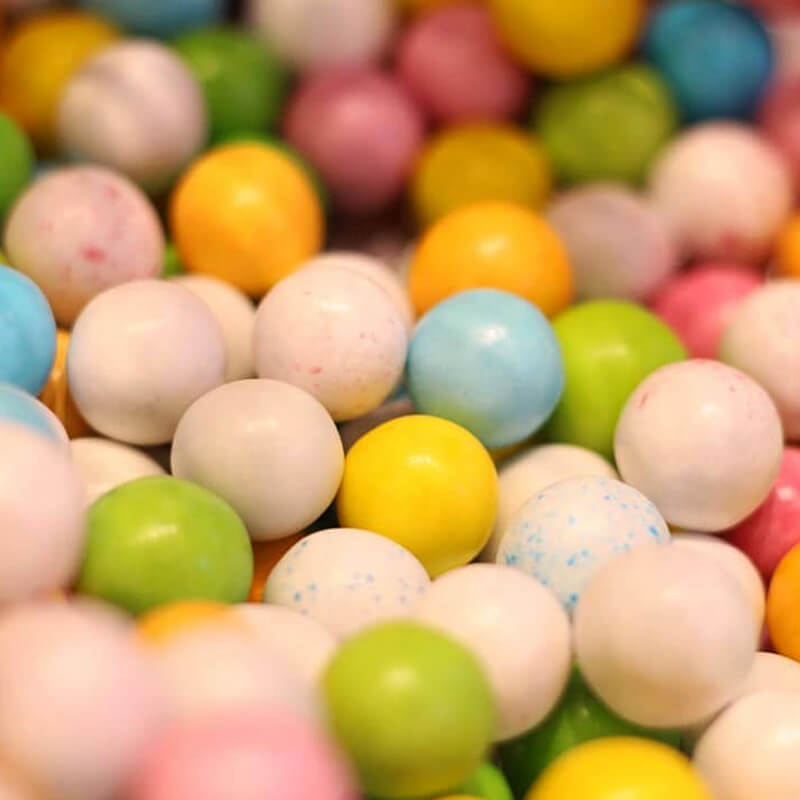 Krixi Collection: πολύχρωμα, στρογγυλά κουφέτα για candy bar